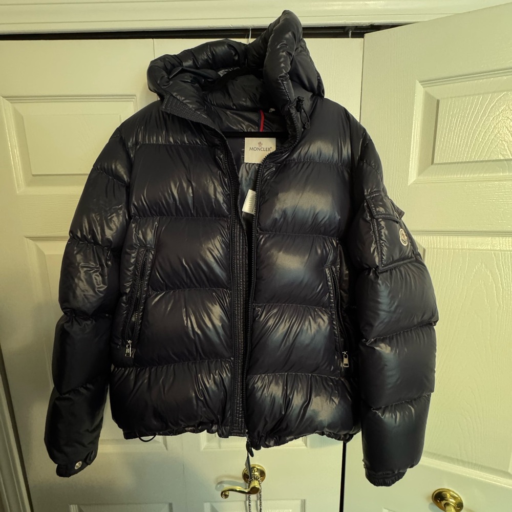 Moncler Dark Puffer Coat